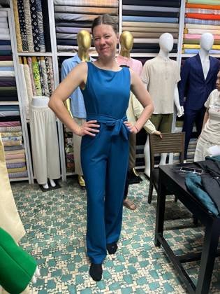 Clothes made at Na Unique Tailor Clothes, photo by a customer (Ella Stephens)