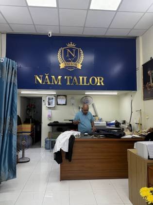 Clothes made at Năm Tailor, photo by a customer (Joe Toh)