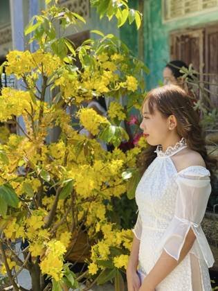 Clothes made at Nhà May Nguyễn, photo by a customer (Kiều My Nguyễn Huỳnh)
