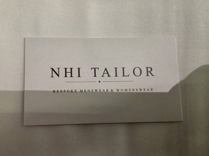 Clothes made at Nhi Tailor, photo by a customer (Wei Kent Lim)