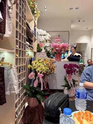 Clothes made at Nhi Tailor, photo by a customer (Thai Gam)