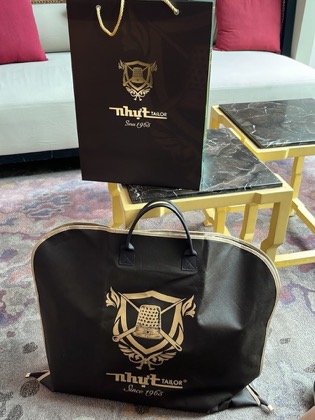 Clothes made at Nhut Bespoke Tailor, photo by a customer (Jay C)