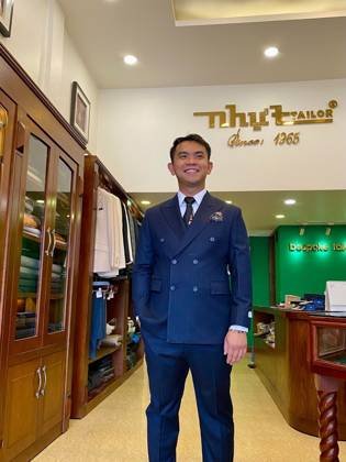 Clothes made at Nhut Tailor, photo by a customer (Tony Tong)
