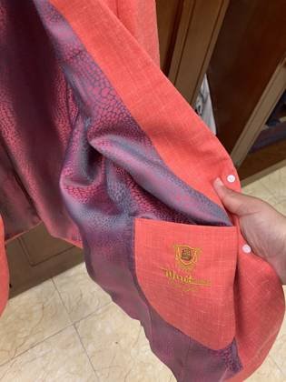 Clothes made at Nhut Tailor, photo by a customer (Moana Fogg)
