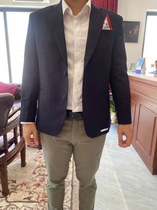 Clothes made at Nhựt Tailor, photo by a customer (Jeffrey Baxendale)