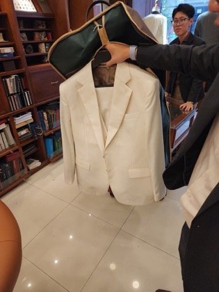 Clothes made at Nhut Tailor, photo by a customer (Alper Apkar)