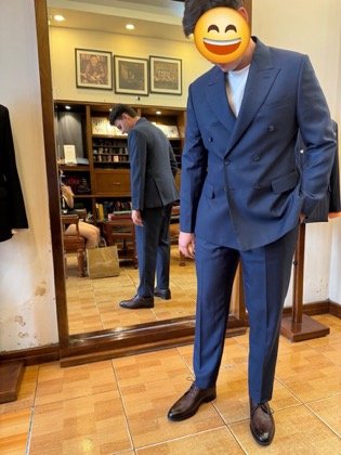 Clothes made at Nhut Tailor, photo by a customer (Justin Baumann)