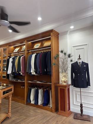 Clothes made at Nhựt Tailor Tràng Tiền, photo by a customer (Dawn S)