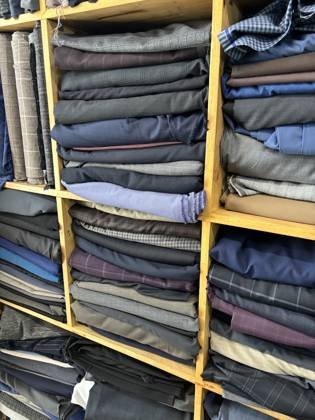 Clothes made at Nice Silk Tailor, photo by a customer (Tricia Pestano)