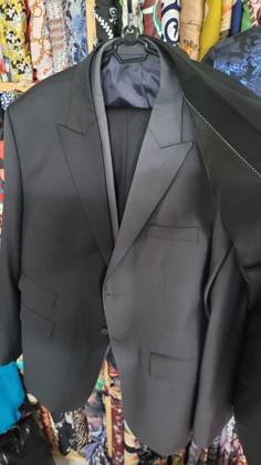 Clothes made at Nice Silk Tailor, photo by a customer (Ross Lorenzo)