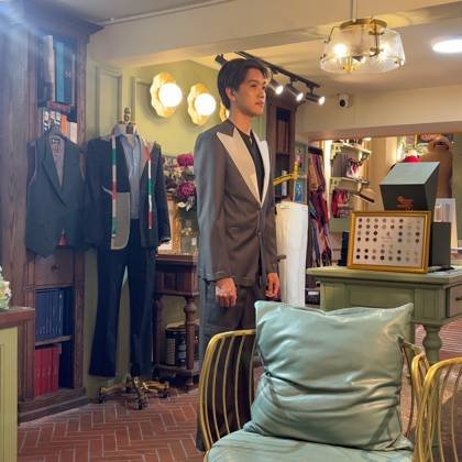 Clothes made at Ninesi (Ninesi Tailor) quận 1, photo by a customer (Trần Lê Uyên Thanh)