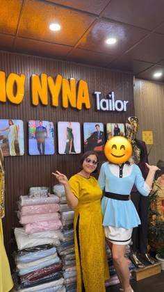 Clothes made at NơNyNa Tailor, photo by a customer (Cindy)