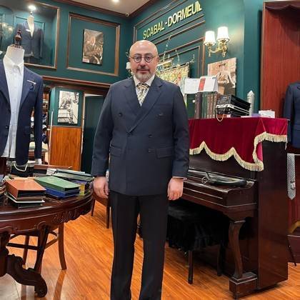 Clothes made at North Tailor, photo by a customer (The Kurdish Aviator 🛩 ❤️🤍☀️🤍💚)