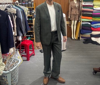 Clothes made at Ny Central Tailor, photo by a customer (Callum O Donovan)