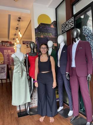 Clothes made at Old Town Tailors, photo by a customer (Brianna Budhram)