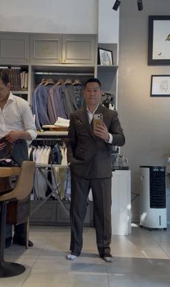 Clothes made at Oriole Bespoke, photo by a customer (Billy Van)