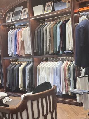 Clothes made at Oriole Bespoke, photo by a customer (Katie Stull)