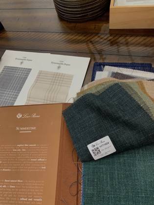 Clothes made at Oriole Bespoke, photo by a customer (Hòa Hoàng)