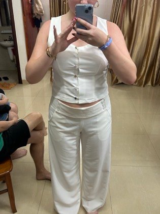 Clothes made at Peace Cloth Shop, photo by a customer (Ciara Harte)