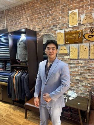 Clothes made at Pham Minh Tailor, photo by a customer (Rendy Leonard Saputra)
