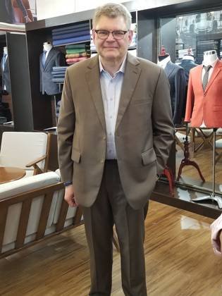 Clothes made at Pham Minh Tailor, photo by a customer (Klaus U.)