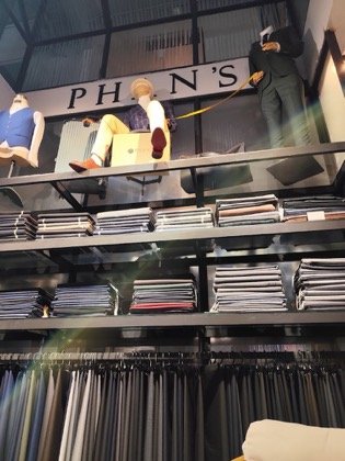 Clothes made at Phan's Custom Tailor, photo by a customer (Erick John Henry Mangubat)