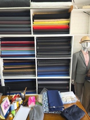 Clothes made at Phi Phi Tailor, photo by a customer (Benjamin Leff)