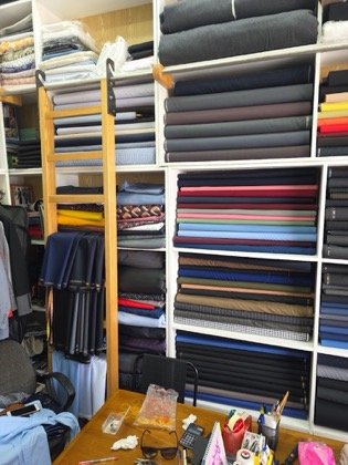 Clothes made at Phi Phi Tailor, photo by a customer (Benjamin Leff)