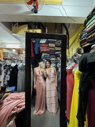 Clothes made at Phong Cách Thời Trang Tailor, photo by a customer (Kimberly Choong)