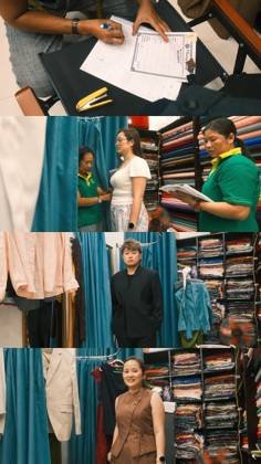 Clothes made at Phương Giang Tailor, photo by a customer (Kevin S)