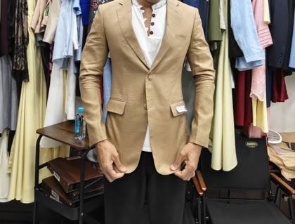 Clothes made at Phương Giang Tailor, photo by a customer (Amzar Ismail)