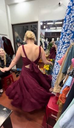 Clothes made at Phuong Na Tailor, photo by a customer (Madeleine Meade)