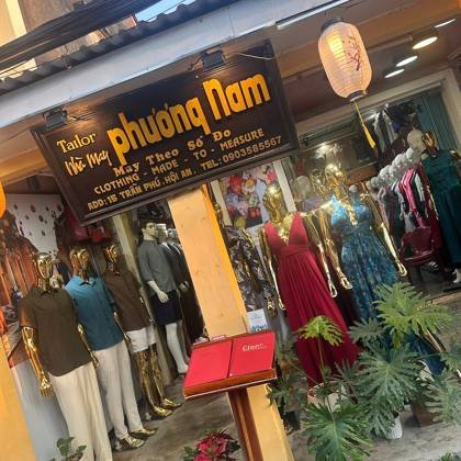 Clothes made at Phuong Nam Tailor Hoi An, photo by a customer (Bradley D)