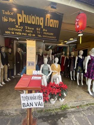 Clothes made at Phuong Nam Tailor Hoi An, photo by a customer (Dave Chambre)