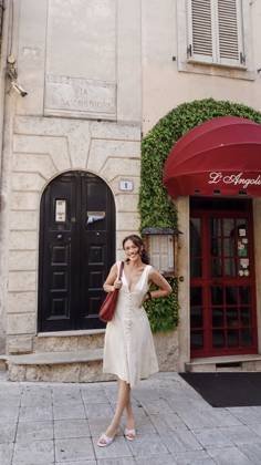 Clothes made at Pink Tailor, photo by a customer (Kelsey Monaghan-Bergson)