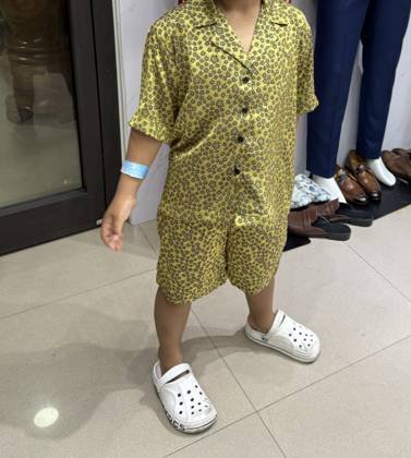 Clothes made at Queen's Tailor, photo by a customer (Bren)