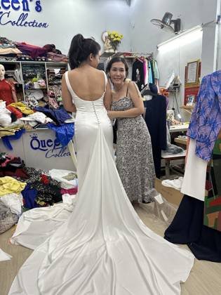 Clothes made at Queens collection, photo by a customer (Clarence Chan)