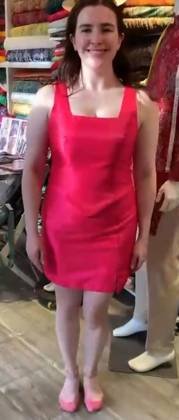 Clothes made at Red Apple Tailor, photo by a customer (Michelle Doyle)