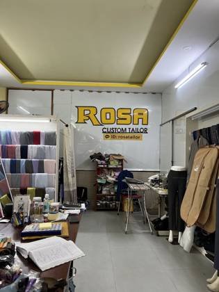 Clothes made at Rosa Tailor, photo by a customer (Vasantha Kumari)