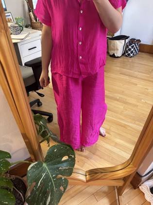 Clothes made at Royal Silk Shop, photo by a customer (Amanda Bartolomei)