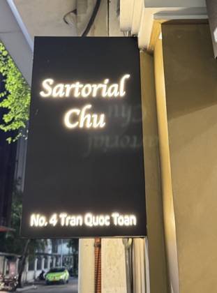 Clothes made at Sartorial Chu, photo by a customer (Nguyễn Hưng)