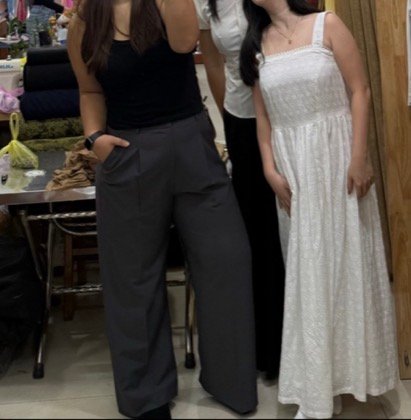 Clothes made at Se Se Tailor, photo by a customer (Gloria Kim)