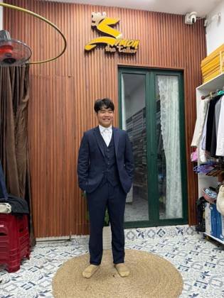 Clothes made at Simon's The Tailor, photo by a customer (Văn Nhật Nguyễn)