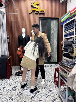 Clothes made at Simon's The Tailor, photo by a customer (Kevin Manan)