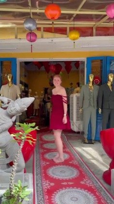 Clothes made at Sisters Tailor, photo by a customer (Maegan Eves)