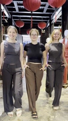 Clothes made at Sisters Tailor, photo by a customer (Katharina Konzet)