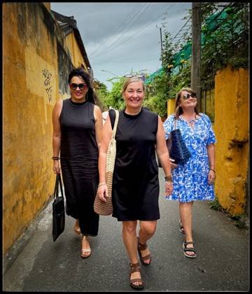 Clothes made at Son Ca Tailors, photo by a customer (Kim Anderson)