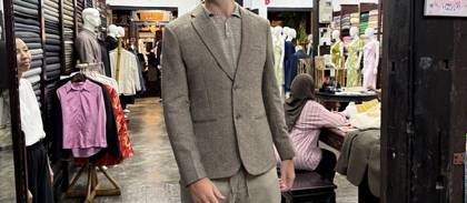 Clothes made at Son Ca Tailors, photo by a customer (Maria Duró)