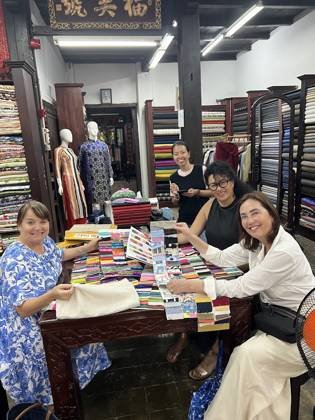 Clothes made at Son Ca Tailors, photo by a customer (Kim Anderson)