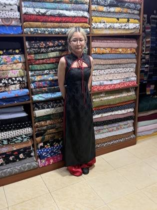 Clothes made at Stitches Hoi An Tailor, photo by a customer (Jenny Ellis)